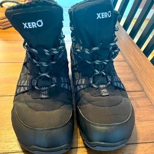 Xero men’s waterproof black winter boot